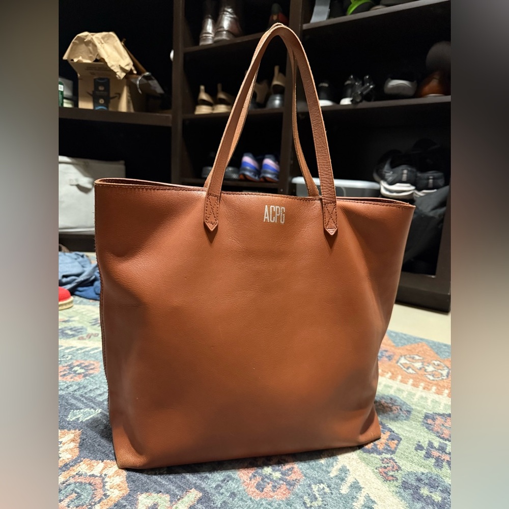 Madewell Transport Leather Tote